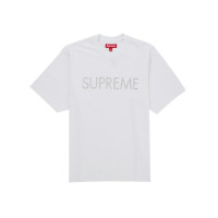 Supreme Hearts Studded S/S Top White