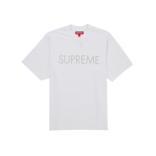 Supreme Hearts Studded S/S Top White