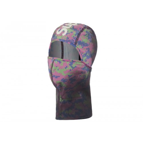 Supreme Heat Reactive Digi Camo Balaclava Black