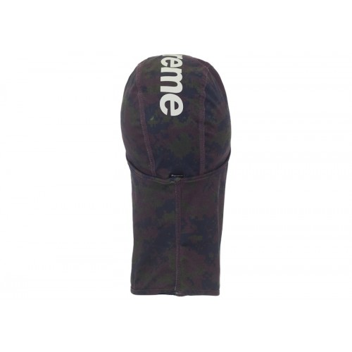 Supreme Heat Reactive Digi Camo Balaclava Black