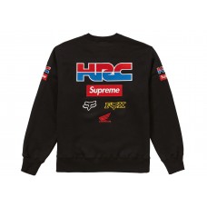 Supreme Honda Fox Racing Crewneck Black
