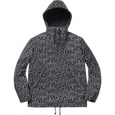 Supreme Hooded Denim Pullover Black