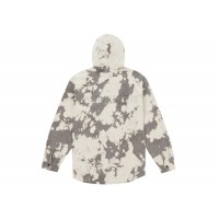 Supreme Hooded Denim Shirt Bleached