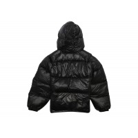 Supreme Hooded Down Down Jacket Black
