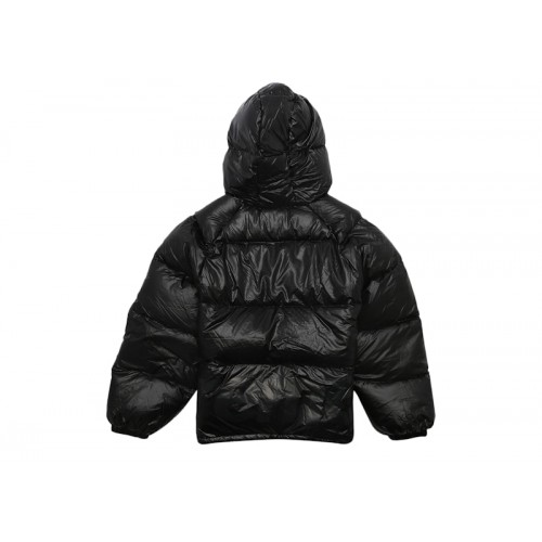 Supreme Hooded Down Jacket Black