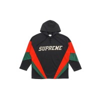 Supreme Hooded Hockey Jersey Black