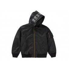 Supreme Hooded MA-1 Black