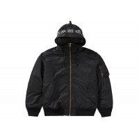 Supreme Hooded MA-1 Black