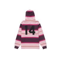 Supreme Hooded Rugby Dark Purple