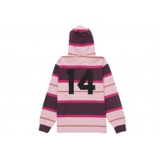 Supreme Hooded Rugby Dark Purple