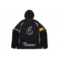 Supreme Hooded Soccer Jersey Black