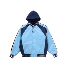 Supreme Hooded Stadium Jacket Blue