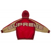 Supreme Hooded Stadium Jacket Red