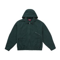 Supreme Hooded Utility Jacket Dark Green