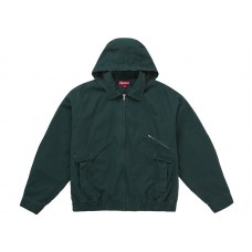 Supreme Hooded Utility Jacket Dark Green