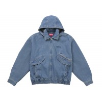 Supreme Hooded Utility Jacket Denim