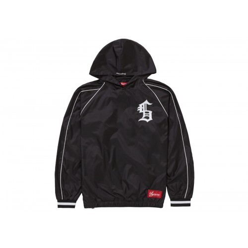 Оригинальный шмот Supreme Hooded Warm Up Pullover Black
