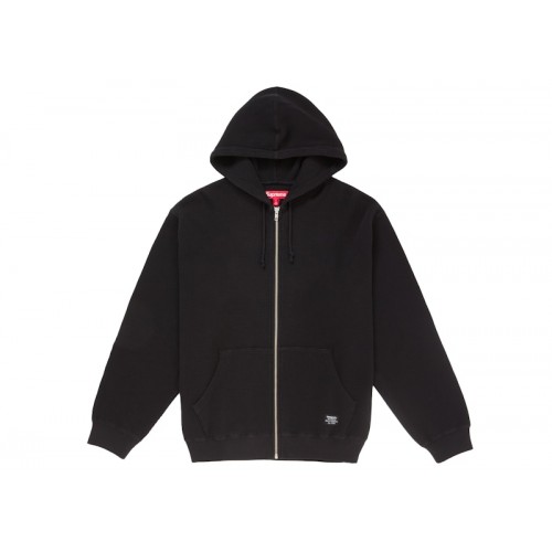 Supreme Hooded Zip Up Thermal (SS25) Black