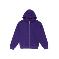 Supreme Hooded Zip Up Thermal (SS25) Purple