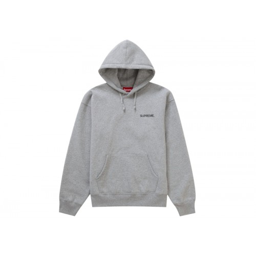 Оригинальный шмот Supreme Immortal Hooded Sweatshirt Heather Grey