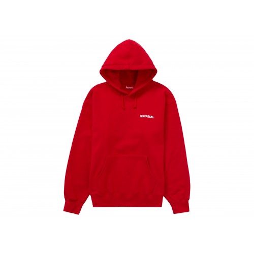 Оригинальный шмот Supreme Immortal Hooded Sweatshirt Red