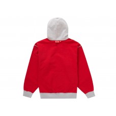 Supreme Inside Out Box Logo Hooded Sweatshirt Heather Grey