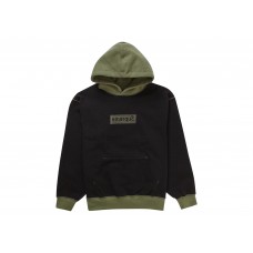 Supreme Inside Out Box Logo Hooded Sweatshirt Light Olive