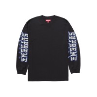 Supreme Intarsia Sleeve L/S Top (FW25) Black
