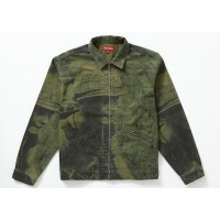 Supreme Is Love Denim Work Jacket Olive