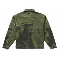 Supreme Is Love Denim Work Jacket Olive