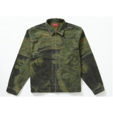 Supreme Is Love Denim Work Jacket Olive