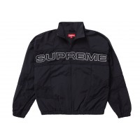 Supreme Jacquard Panel Track Jacket Black