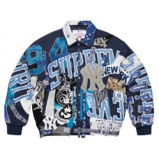 Supreme Jeff Hamilton New York Yankees Varsity Jacket Multicolor