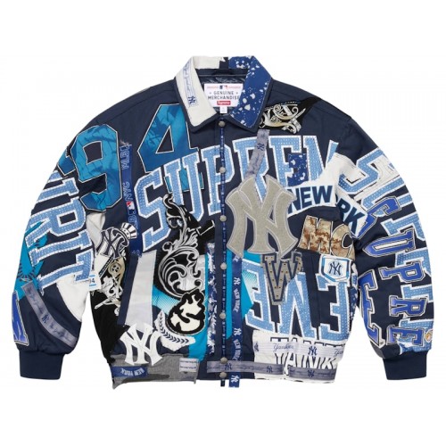 Supreme Jeff Hamilton New York Yankees Varsity Jacket Multicolor
