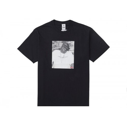 Supreme Jordan Biggie S S Top Black