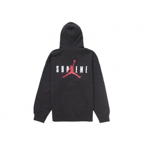 Supreme Jordan Hooded Sweatshirt (FW24) Black