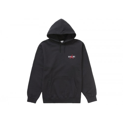 Supreme Jordan Hooded Sweatshirt (FW24) Black