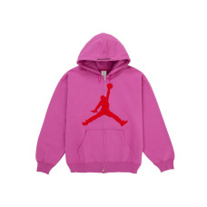 Supreme Jordan Hooded Sweatshirt (SS26) Pink