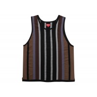 Supreme Knit Stripe Tank Top (SS23) Black
