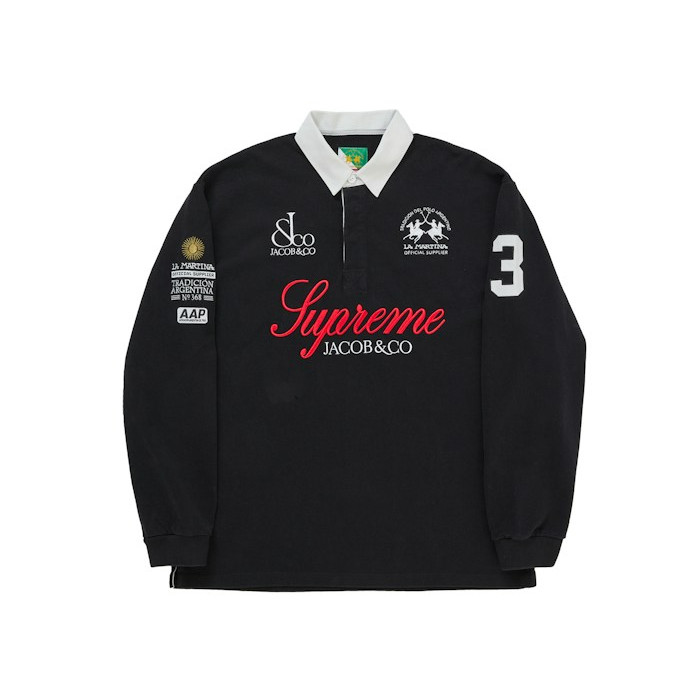 Регбийка Supreme La Martina Rugby Black Регбийка Supreme La Martina Rugby Black
