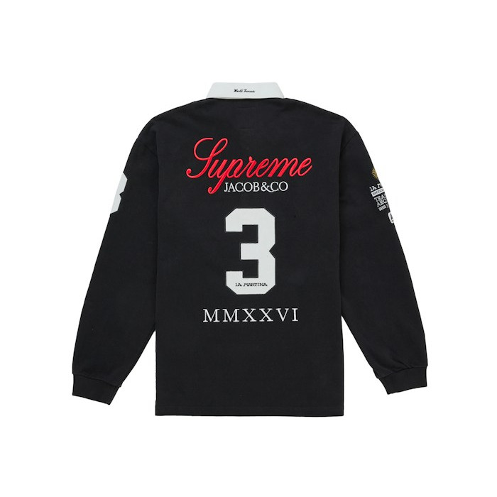 Регбийка Supreme La Martina Rugby Black Регбийка Supreme La Martina Rugby Black