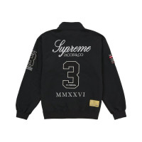 Supreme La Martina Zip Up Sweatshirt Black