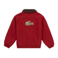 Supreme LACOSTE Wool Bomber Jacket Red