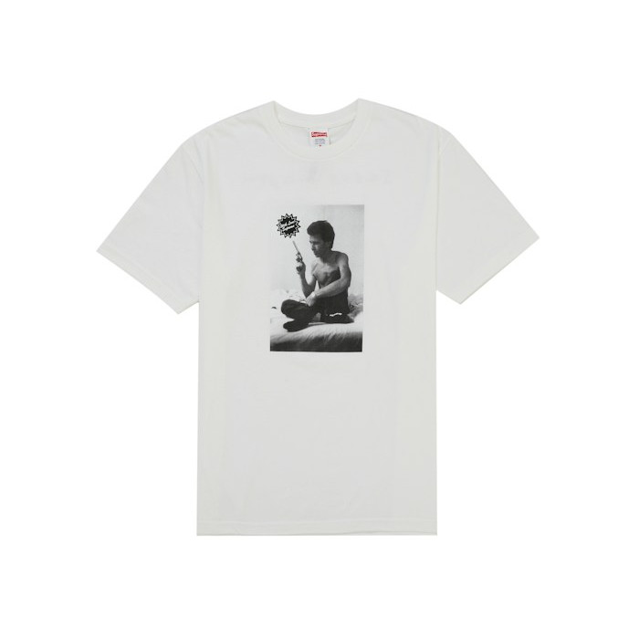 Футболка Supreme Larry Clark G*n Tee White Футболка Supreme Larry Clark G*n Tee White