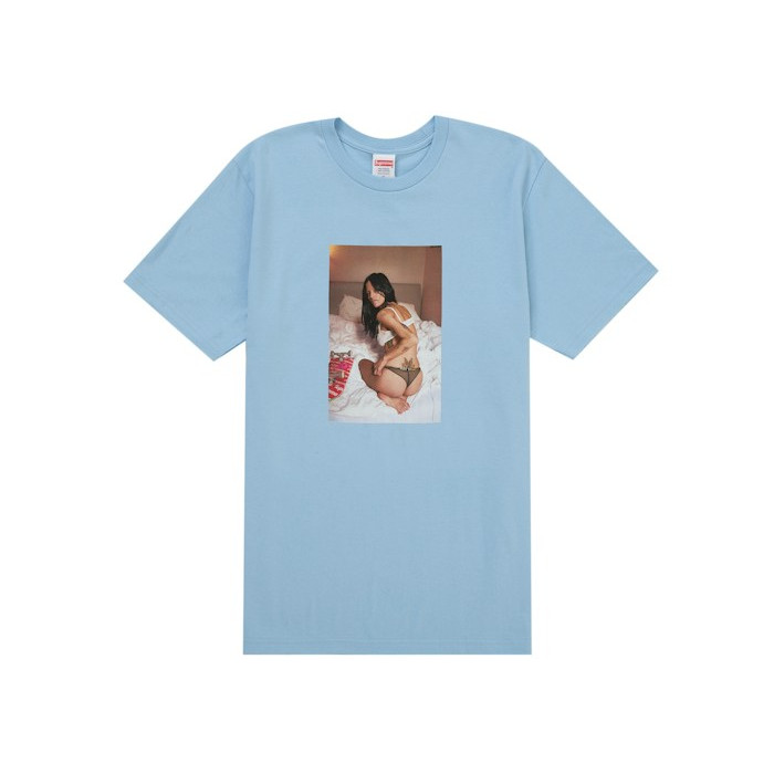 Футболка Supreme Larry Clark Neighbor Tee Light Blue Футболка Supreme Larry Clark Neighbor Tee Light Blue