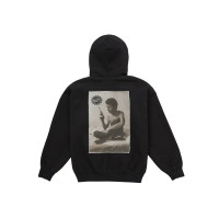 Supreme Larry Clark Zip Up Hooded Sweatshirt Black