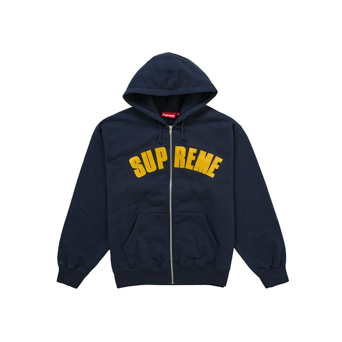 Худи Supreme Larry Clark Zip Up Hooded Sweatshirt Navy Худи Supreme Larry Clark Zip Up Hooded Sweatshirt Navy
