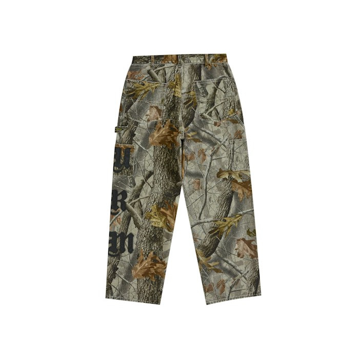 Штаны Supreme Leather Applique Double Knee Painter Pant Realtree Hardwoods Camo Штаны Supreme Leather Applique Double Knee Painter Pant Realtree Hardwoods Camo