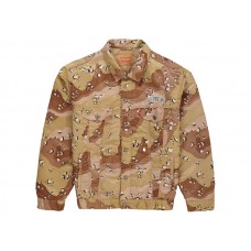 Supreme Levis Nylon Trucker Jacket Chocolate Chip Camo