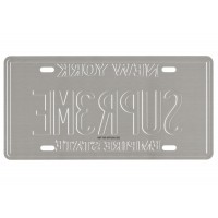 Supreme License Plate Multicolor